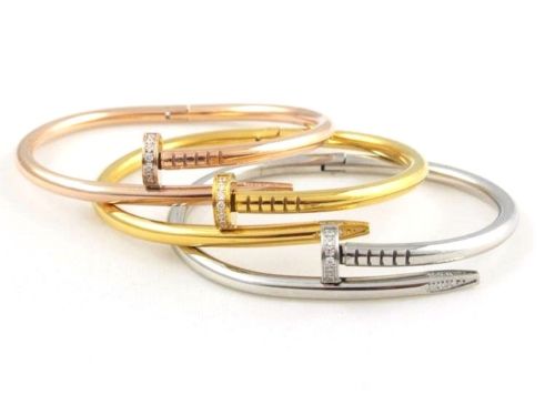 Best Price Cartier Nail Bracelet with Stones